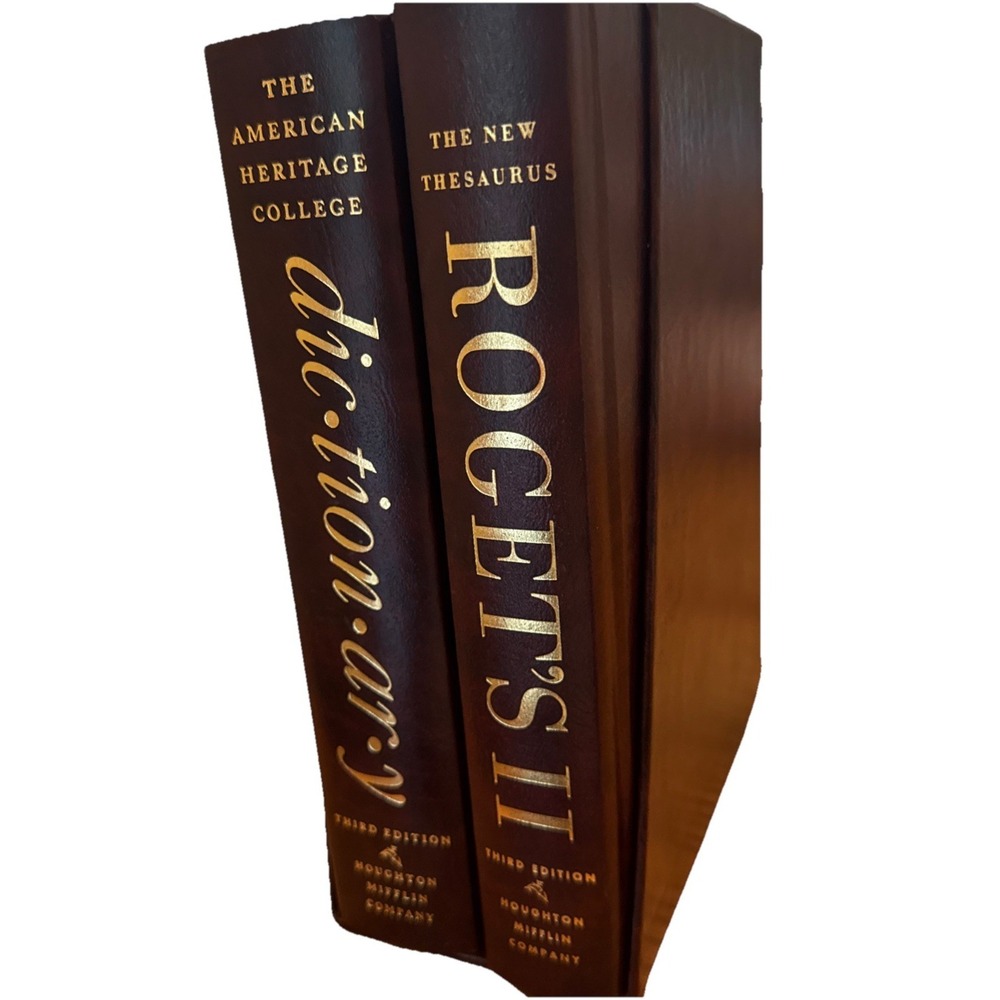 The American Heritage College Dictionary 3rd Ed & Roget's II Thesaurus Deluxe Ed